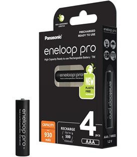 More about Baterías recargables Eneloop Pro AAA