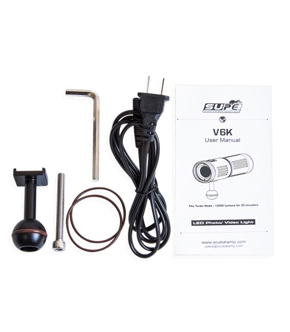 Scubalamp V6K PRO video light
