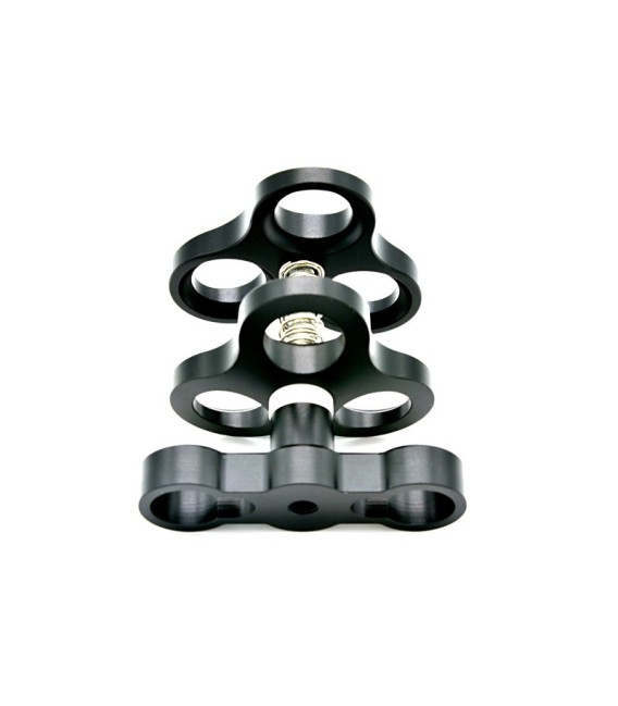 UW-Lighting triple Clamp UW-RT