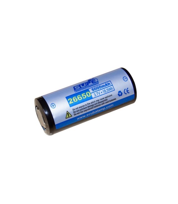 Batería Scubalamp 26650 (5000mAh)