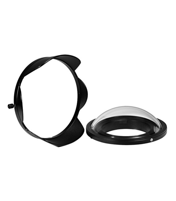 Isotta dome port 5.5" polycarbonate