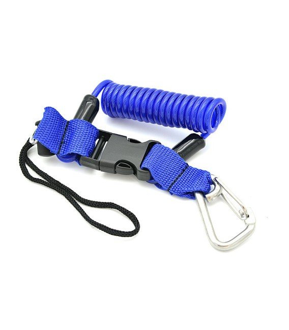 Enganche seguridad un mosquetón 130cm