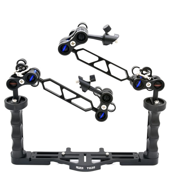 Set Base Scubalamp 2 brazos INON