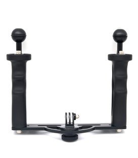 Double handle tray for GoPro