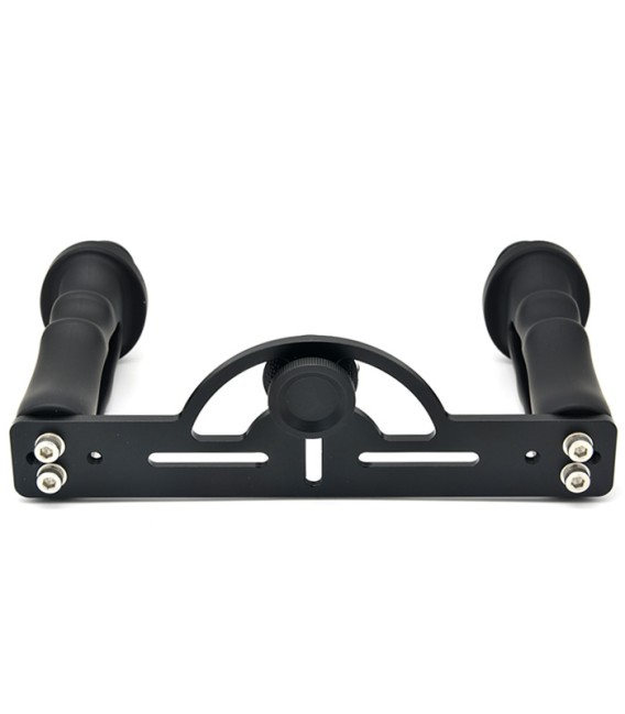 Base doble mango para GoPro 