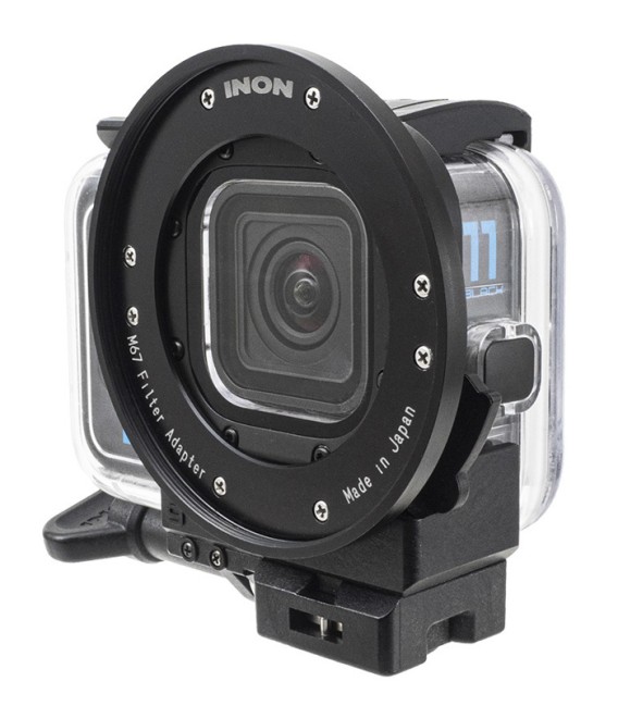 Soporte lentes M67 GoPro Hero9/10/11