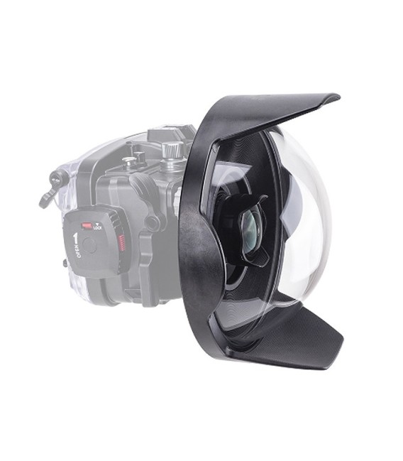 8" Glass Dome PEN Port AOi