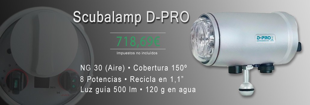 Flash Scubalamp D-PRO